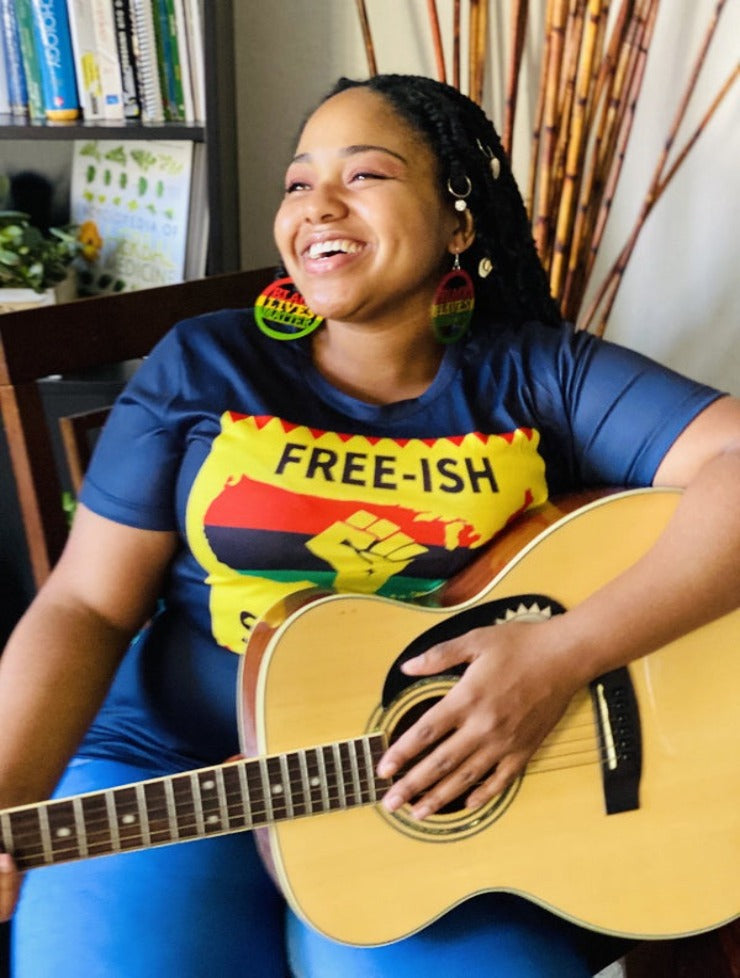 Free-ish Navy Blue T-shirt