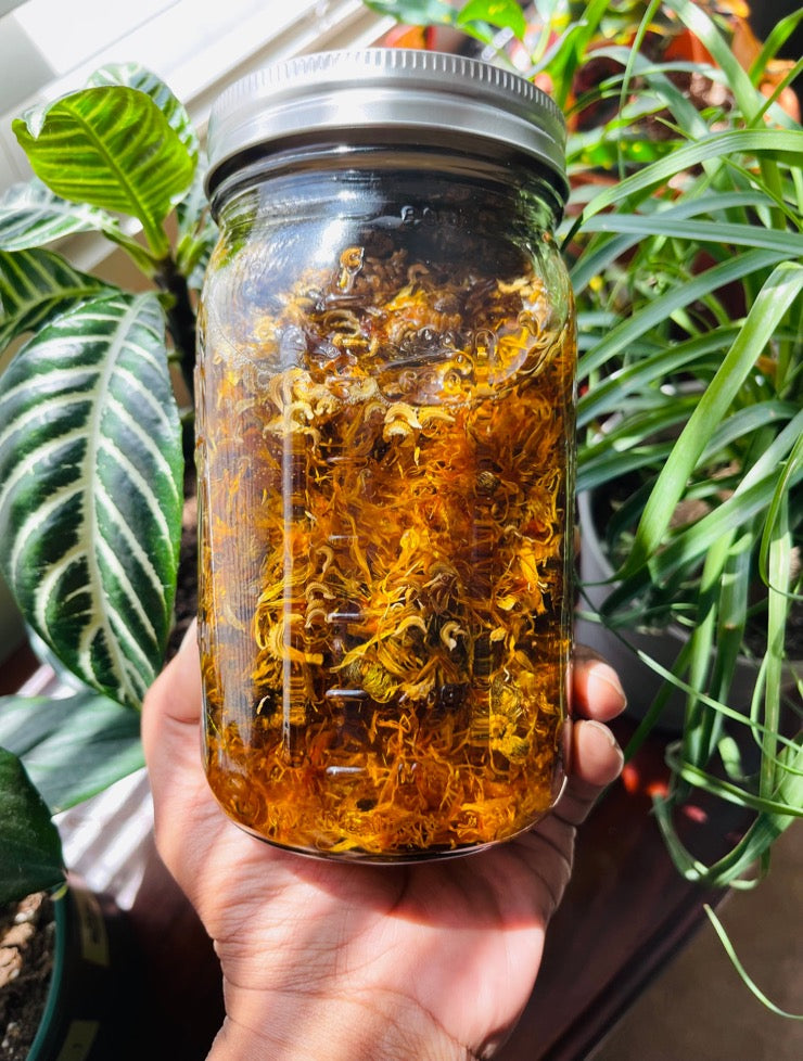 Infused Organic Calendula Skin Oil
