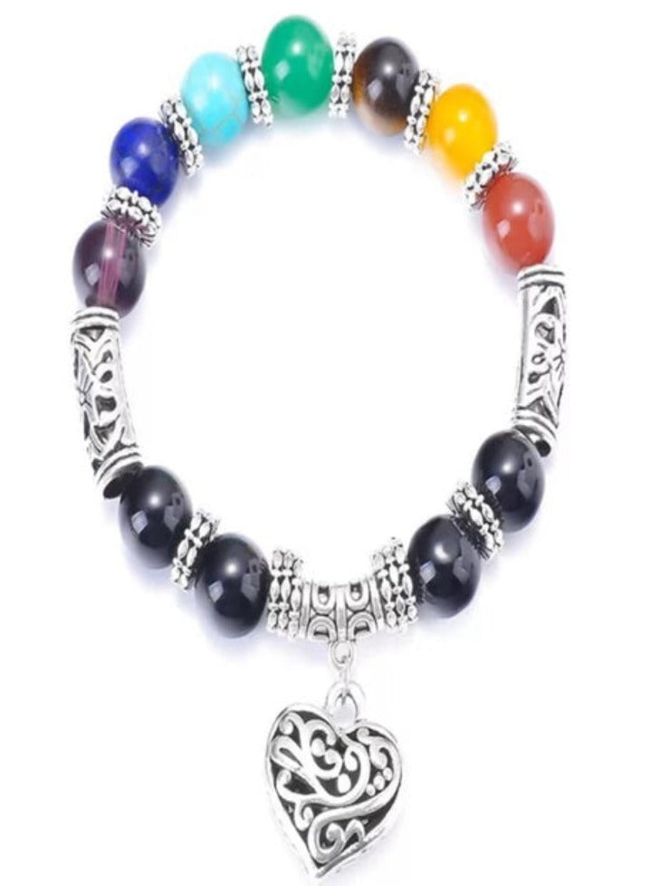 7 Chakra Stone Healing Bracelet