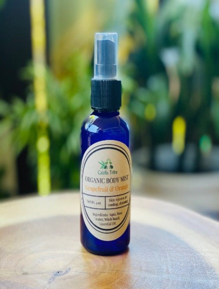 Organic Grapefruit & Orange Body Mist
