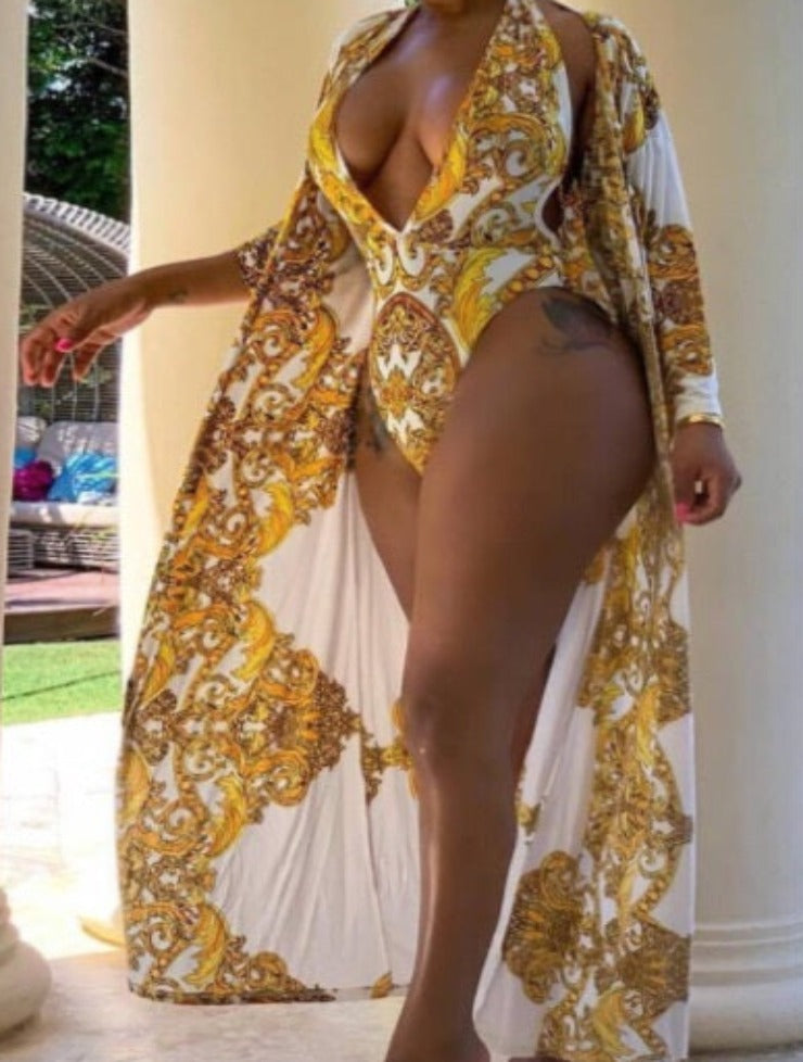 Vacay Swimsuit w/ Cover-Up