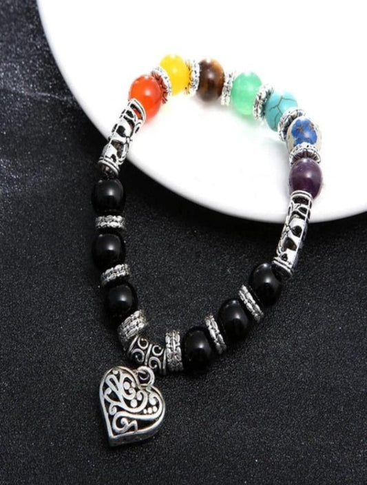 7 Chakra Stone Healing Bracelet