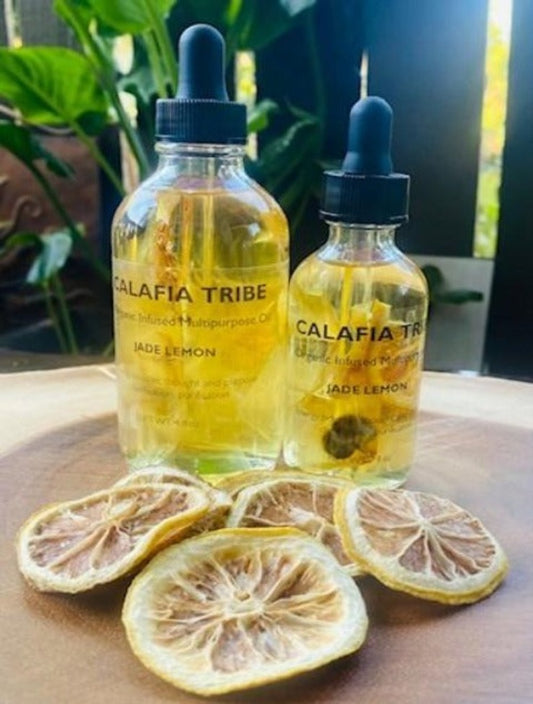 Infused Organic Jade Lemon Oil