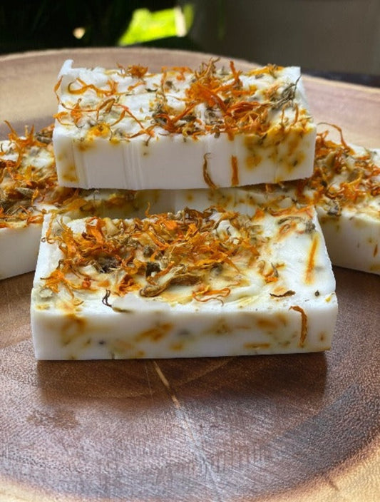 Organic Goat Milk & Calendula Vanilla Soap