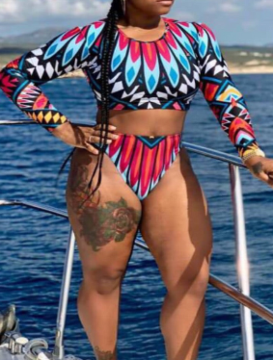 Yacht Rash Guard Bikini