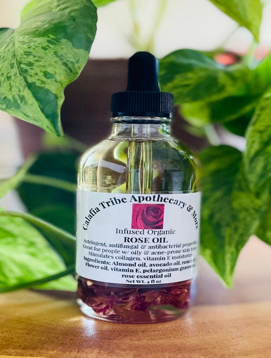 Infused Organic Rose Face Oil
